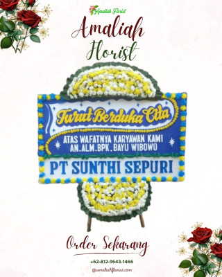 Papan Bunga Duka di Folarora