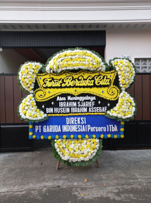 Papan Bunga Duka di Folarora